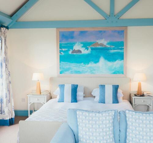 Photo d'une chambre d'hôtel de la mer